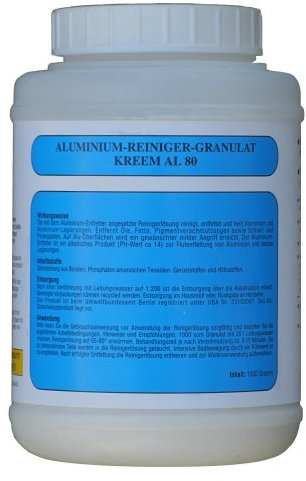 Kreem Aluminiumreiniger-Granulat AL 80 für 25 Liter Tauchbad
