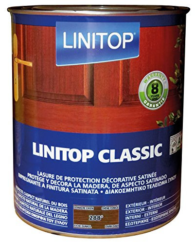 Linitop 2048 Durieu Linitop classic lasure satin 2,5 L Chêne Foncé