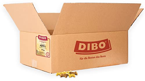 DIBO Puppy-Mix, 10kg-Karton, Backwaren als gesunde, natürliche Ernährung für Hunde, Hundefutter, Barf, B.A.R.F., Leckerli, Hundekekse