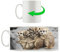 Stil.Zeit Möbel GmbH süße Erdmännchen kuscheln schwarz/weiß, Motivtasse aus weißem Keramik 300ml, Tolle Geschenkidee zu jedem Anlass. Ihr Neuer Lieblingsbecher für Kaffe, Tee und Heißgetränke.
