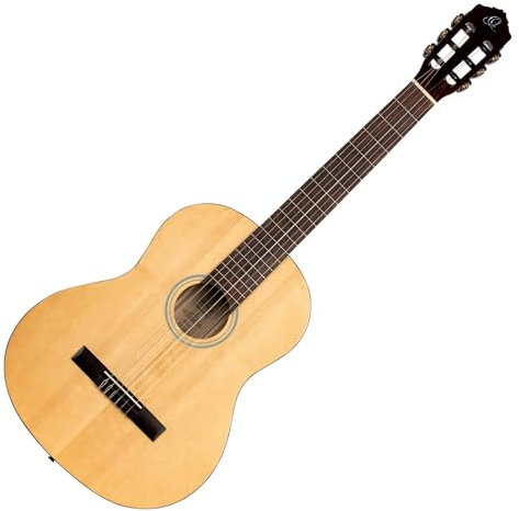 Ortega Guitars 4/4 Konzert Gitarre – Student Series – Fichte, Katalpa, Hochglanz Natur (RST5)