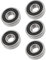 5 Stück 6004 2RS Kugellager 20 mm x 42 mm x 12 mm doppelt geschützte Rillenkugellager für DIY, Drehbänke, Motoren, 3D-Drucker, Fräsmaschinen, verschiedene mechanische Geräte, etc.