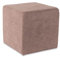 fornera f66 Cube Sitzwürfel Polsterwürfel Polsterhocker Sitzpouf Pouf Hocker Fußhocker Sitzbank Hocker Stoffhocker, viele Farben, hochwertige Polsterung, Kunststofffüße (Greige)