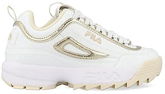 FILA Mädchen Sneaker Disruptor F Teens, White Gold, 37 EU