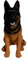 Dekofigur sitzender Hund | Labrador Retriever | Deutscher Schäferhund | Golden Retriever | Französische Bulldogge | Rottweiler …