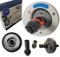 Grauer Wassertankdeckel-Adapter Wohnmobil, 3-Pin 78mm AD mit Federmechanik, Befüll Adapter für Gardena Anschluss Wohnwagen
