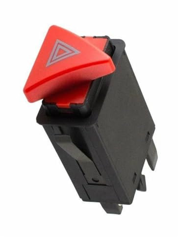 WOHOOD 8L0941509G Interruttore della Luce di Emergenza di Pericolo 8L0941509M per A&UDI A3 1996 1997 1998 1999 2000 2001 2002 2003 8L0941509