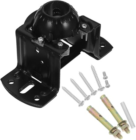 Artibetter 1juego Soporte para Ventilador de Techo Ajustable con Montaje para Techos Inclinados y Planos Incluye Kit con Anillo C de Soporte Resistente para Sala y Comedor Color Aleatorio