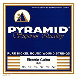 Pyramid Superior-Quality Pure Nickel Round Wound, light
