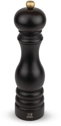 Peugeot Pfeffermühle aus dunklem Holz, 229 mm hoch