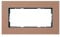 100209 Abdeckrahmen 2f o.M. E2 Schwarz m GIRA 100209