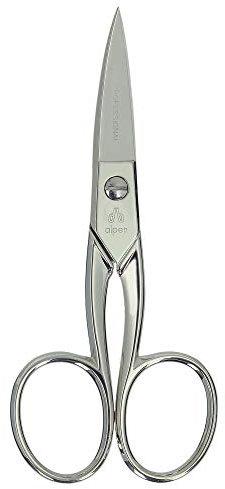 ALPEN Nagelschere, pol. 4 Kohlenstoffstahl C50 vernickelt poliert