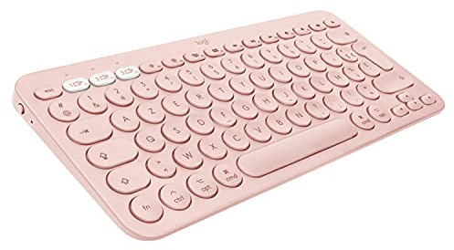 Logitech K380 for Mac Clavier Bluetooth Pannordique Rose