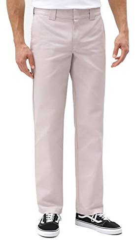 Dickies Homme S/stght Work Pant Pantalon Not Applicable, Rose (Violet VIO), W32/L40 (Taille Fabricant: 32 40)