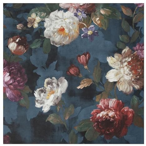 Superfresco Easy Isabelle Navy Floral Wallpaper | Paste The Wall | Navy Floral | Eco-Friendly