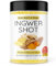 MeerBach & Rose Fruchtig scharfer Ingwer Shot mit Vitamin C und Zink, veganer Ingwer und Kurkuma Shot zum Anrühren von 60 Shots, von Hand in Deutschland abgefüllt, Pulver