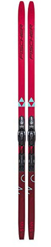 FISCHER Damen Mystique EF Set Nordic Cruising Ski rot 169
