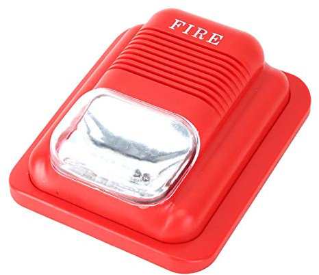 DC12V / 24V de Alerta de Incendios Sirena estroboscópica de Seguridad de Alerta, para alarmas de luz y Sonido