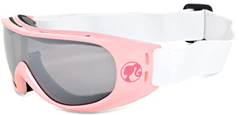 Barbie Mädchen Skibrille für Winter Schnee Sport Mädchen Snowboardbrille für kleine Kinder (Rosa)