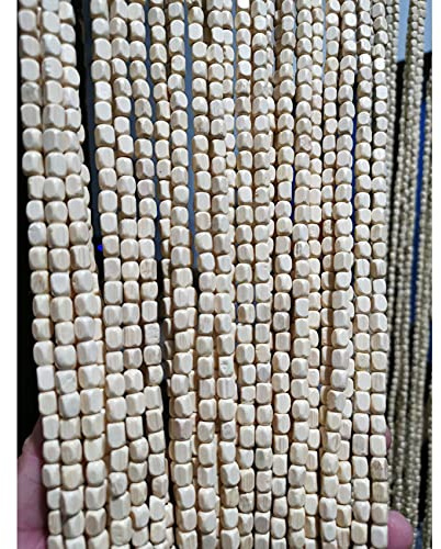GIVROLDZ Rideau de Perles en Bois Porte Suspendu, Naturel 40/50/60/70/80 Brins Diviseur Gland Protection PrivéE EntréE Chambre Salon 8 Couleurs, Personnalisé,G,90x220cm(2.95x7.22ft)