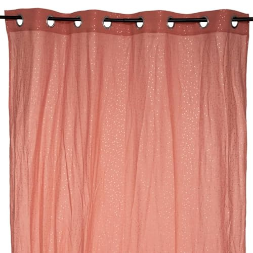 Berlingot Vorhang 140 x 250 Terra