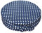 Chickwin Sitzerhöhung Stuhl Kind, Waschbar Baby Tragbar Sitzkissen Kinder Tragbares Boostersitze Verstellbar Zerlegbar Kleinkind Sitzerhöhung Kissen für Esstisch Reise (32x32x8cm,blauer Stern)