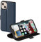 Hama Handytasche für Apple iPhone 14 Plus (Schutzhülle mit Kartenfach, klappbare iPhone 14 Plus Hülle mit Magnetverschluss und Standfunktion) blau