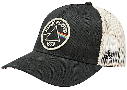 American Needle Valin Pink Floyd Cap SMU679A-PFLOYD, Mens Cap with a Visor, Black, One Size EU