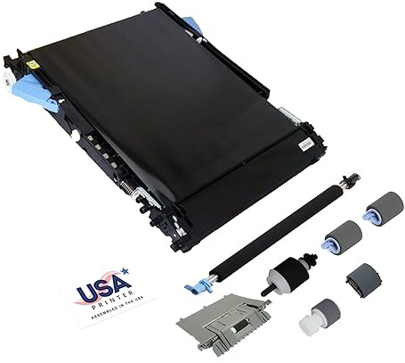 USA Printer CF081-67904-DTK-USA (RM2-7448) Deluxe Transfer Kit for HP Color Laser Printer M551 Includes RM1-8177 Intermediate Transfer Belt, CF081-67907 Transfer Roller, & Tray 1-3 Roller Kit