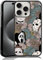 MMYAJT Horror Flowers Scary Phone Case Fit for iPhone 15 Pro, TPU iPhone Case Shockproof Ghostface Fashion Design Phone Cover Gift for Boy Girl Men Women