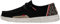 Hey Dude Wendy Damen Boho Slip-On Freizeitschuhe Loafer, Schwarz ,40.5 EU