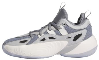 adidas Trae Unlimited Shoes, Scarpe da Basket Unisex-Adulto, Grey Three/Grey Two/Cloud White, 39 1/3 EU