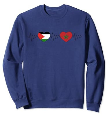 Maroc Palestine Drapeau Palestine Gaza Free Palestine Sweatshirt