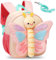 Tokeya Kinderrucksack Mädchen Kindergartenrucksack Leicht Wasserdicht Rucksack Kinder, Niedliche Schmetterlinge Vorschule Kinderrucksäcke mit Leine, Kita Rucksack Kleinkind Baby für 2-6 Jahre, Rosa