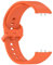 Yikamosi Compatible avec Samsung Galaxy Fit 3 Bracelets pour Femmes et Hommes,libération Rapide Silicone Souple TPU Fermoir Remplacement Bracelet pour Galaxy Fit 3(SM-R390),Orange