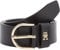 Tommy Hilfiger Damen Gürtel Essential Effortless 3,5 cm mit Dornschließe, Schwarz (Black), 90 cm