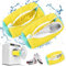 WYFDCZZP Sacchetto per Lavare Scarpe, Sacchetto Scarpe Lavatrice, Borsa per Lavaggio Scarpe Lavatrice, Rete Scarpe Lavatrice con Cerniera, Protegge Le Scarpe dai Danni (Giallo 2pcs)