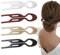 EYVRPAU 4pcs Forcella per capelli,Forcina,Perni francesi con forchetta per capelli,Elegante forcina a forma di U,Forcine per capelli stile vintage francese per acconciature