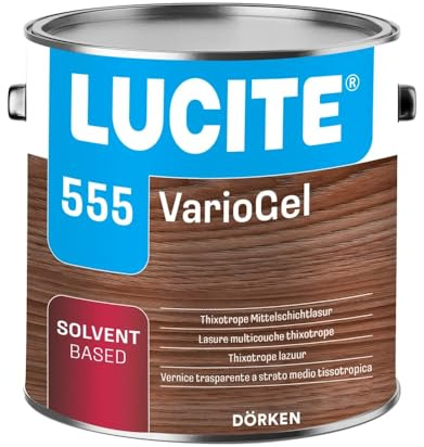 Lucite 555 VarioGel Farbe Nussbaum, Größe 1 Liter