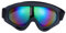 BRIGHTFUFU Men's Ski Goggles Windproof Outdoor Sports Eyewear Black Uv400 Anti-fog Explosion-proof Lenses
