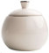 Tarro de cerámica for condimentos, tarros de especias, azucarero blanco con tapa, azucarero de cerámica for té de la tarde, tarro de especias de 440 ml/15,5 oz, bote de condimento for salero, for barr