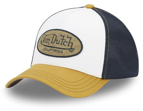 Von Dutch Kappe für Damen und Herren, Terry, Trucker-Kappe, verstellbar durch Snapback