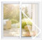 40x50cm(W*H) Fliegengitter für Fenster | Einfache Montage - kein Bohren oder Schrauben