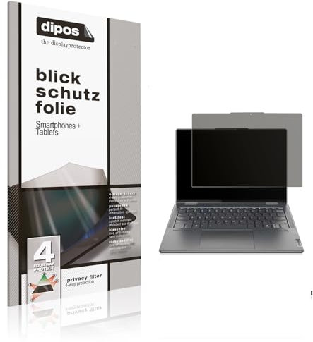 dipos I Protección de la vista compatible con Lenovo Yoga 7 14iAL7 14 Zoll Protector de Pantalla Privacy