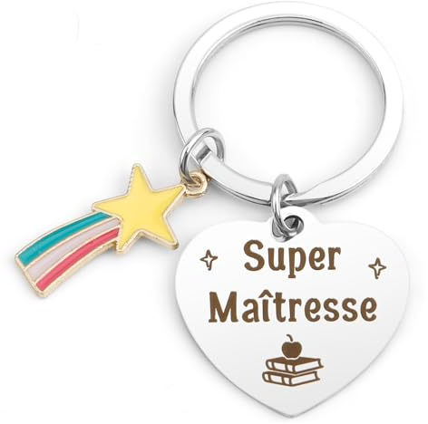 Cadeau Maitresse D'école Fin D'année Cadeau Atsem Maternelle Merci Maitresse Cadeau Maîtresse Idee Cadeau Maitresse D'école Cadeau Professeur Idee Cadeaux Pour Maitresse Porte Clef Merci Atsem Cadeau