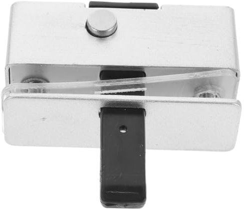 LALAFINA Chiusura Sicurezza per Porta con Chiavistello Scorrevole Serratura Resistente e Bagno Dimensioni Protezione da Intrusi e Uso Prolungato