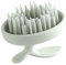 Shampooing Brush, Silicone Head Shampooing Brush, Portable Wet Dry Scrubber, Anti Slip Hair Soothing Massaging Tool for Shower, Home, Travel, Spa Use, 2,76 x 3,54 in