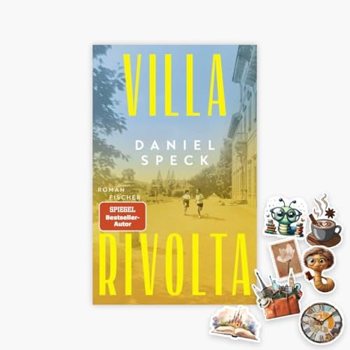 Daniel Speck: Villa Rivolta + 1 exklusives Stickerset