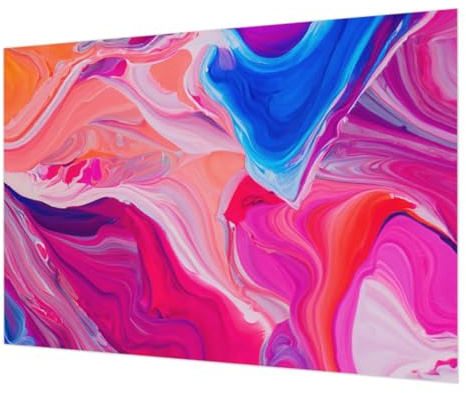 Carta da Parati in Fliselina 208x146cm Colla Inclusa per Soggiorno e Camera da letto Decorazione da Muro Facile da Pulire Stampa di Alta Qualità Montaggio Murale - Onde liquide
