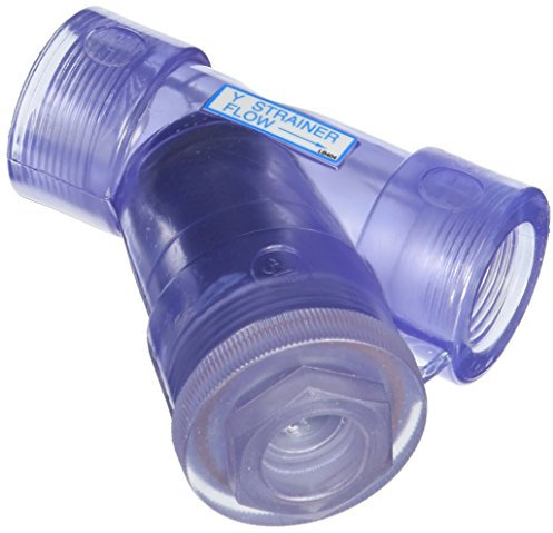 Hayward ys00075t 3/4-Zoll-Gewinde klar PVC y-strainer mit NBR O-Ring Dichtungen